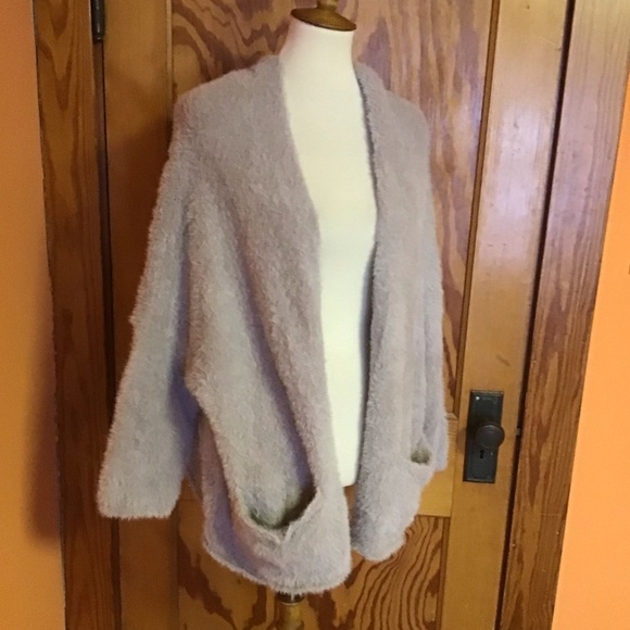3 for 20 $ bundle Fuzzy oversized teddy bear cardigan sweater - Picture 7 of 10